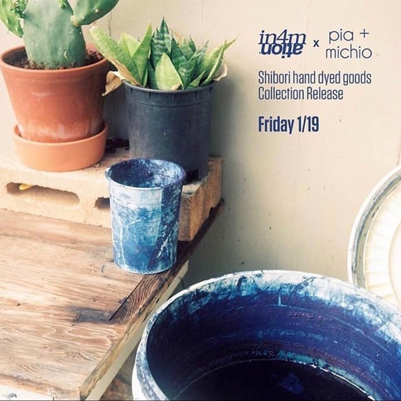 In4mation x Piaandmichio Shibori dyes tshirt - Picture 5 of 6